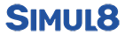 Logotipo de Simul8