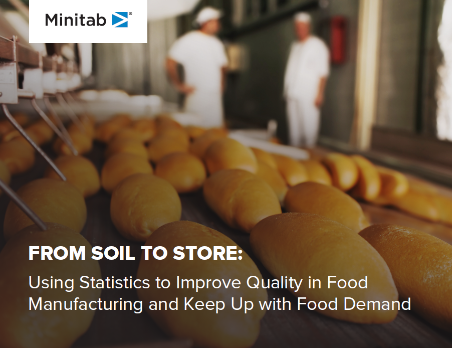Do solo à loja: usando estatística para melhorar a qualidade na fabricação de alimentos e atender à demanda