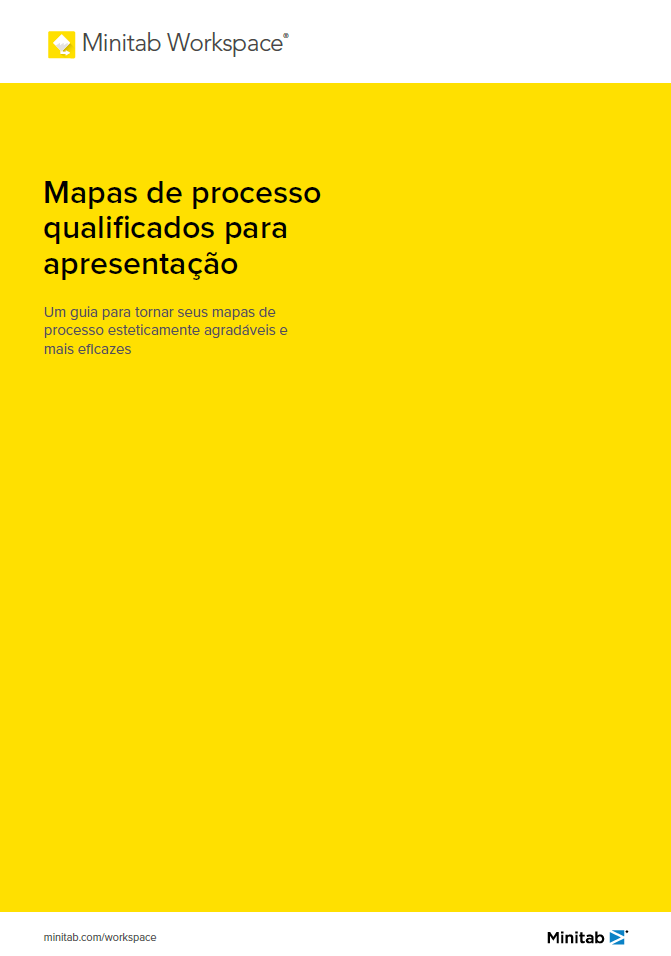 Mapas de processo qualificados para apresentação